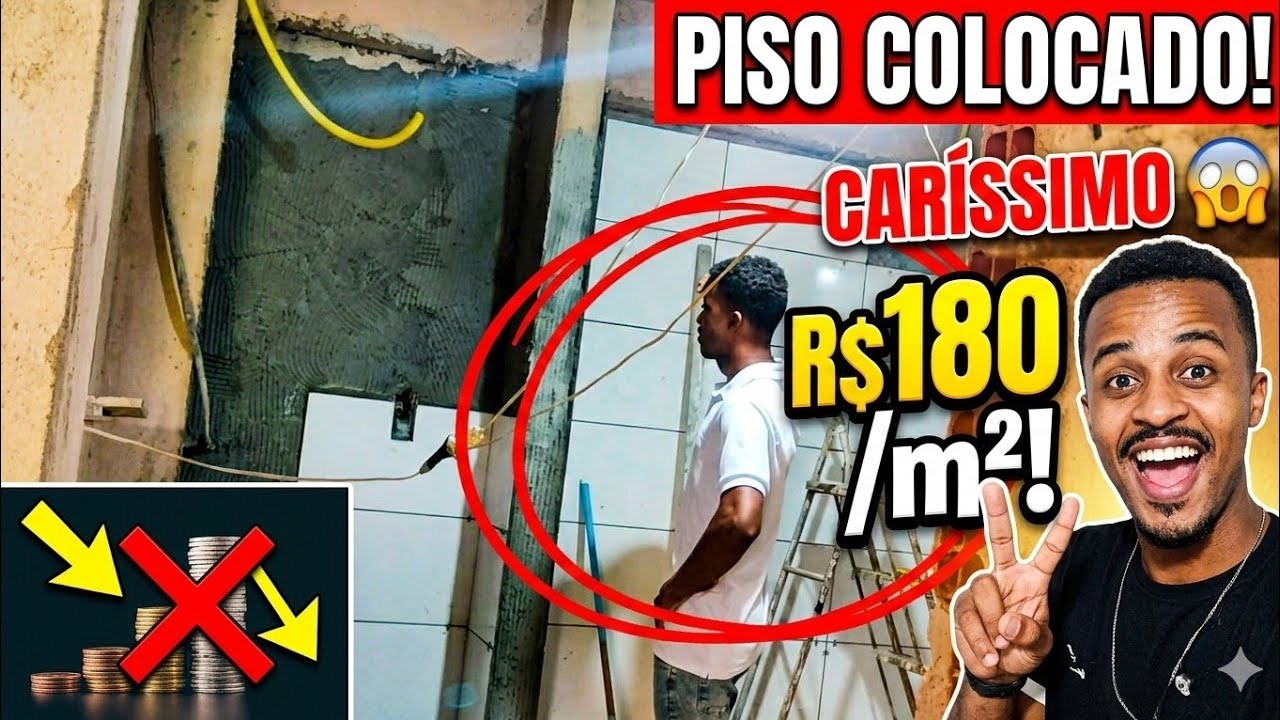 Revelado o segredo de Quanto um pedreiro ganha o Metro do piso 💵😱