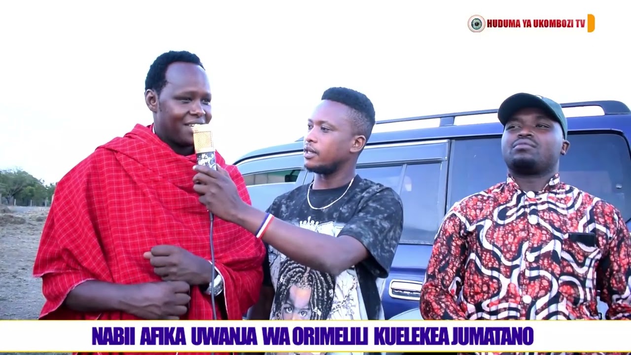 NABII ATAO TAMKO AKIWA KATIKA UWANJA WA KONGAMANO KIA KUELEKEA JUMATANO