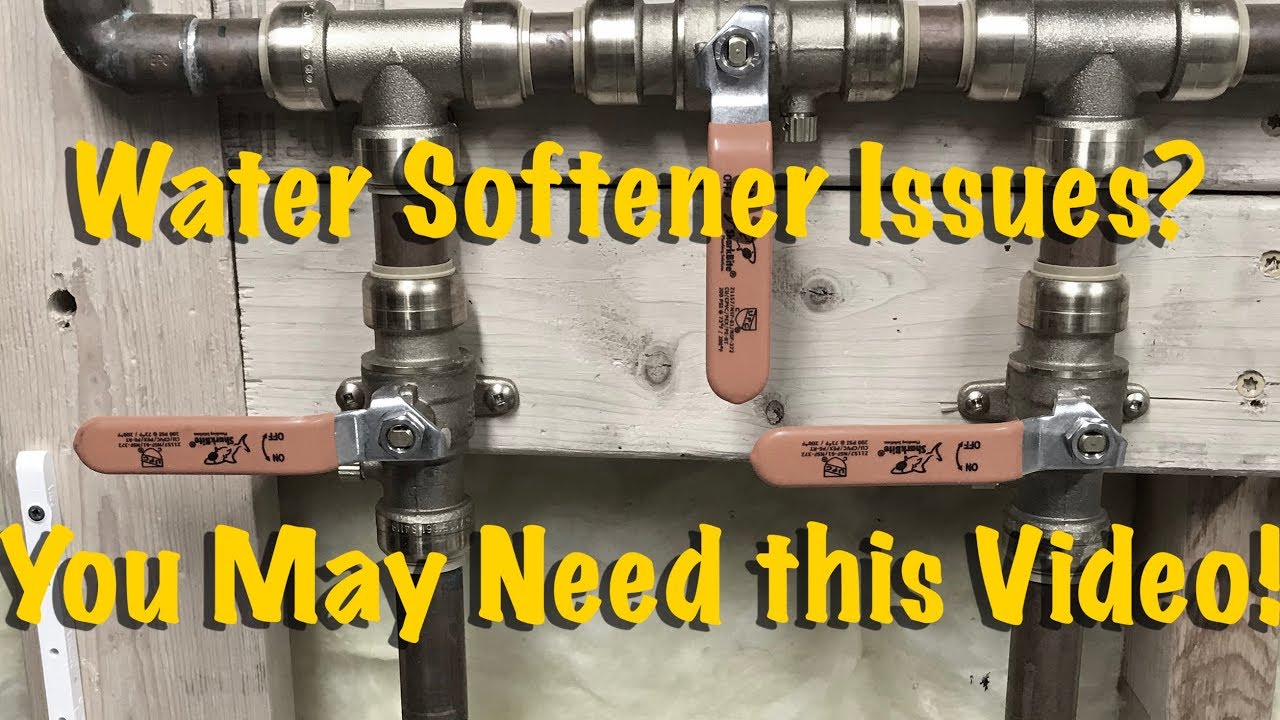 How to Install a Water Softener Bypass Valve Using SharkBite Fittings - No Soldering Required!