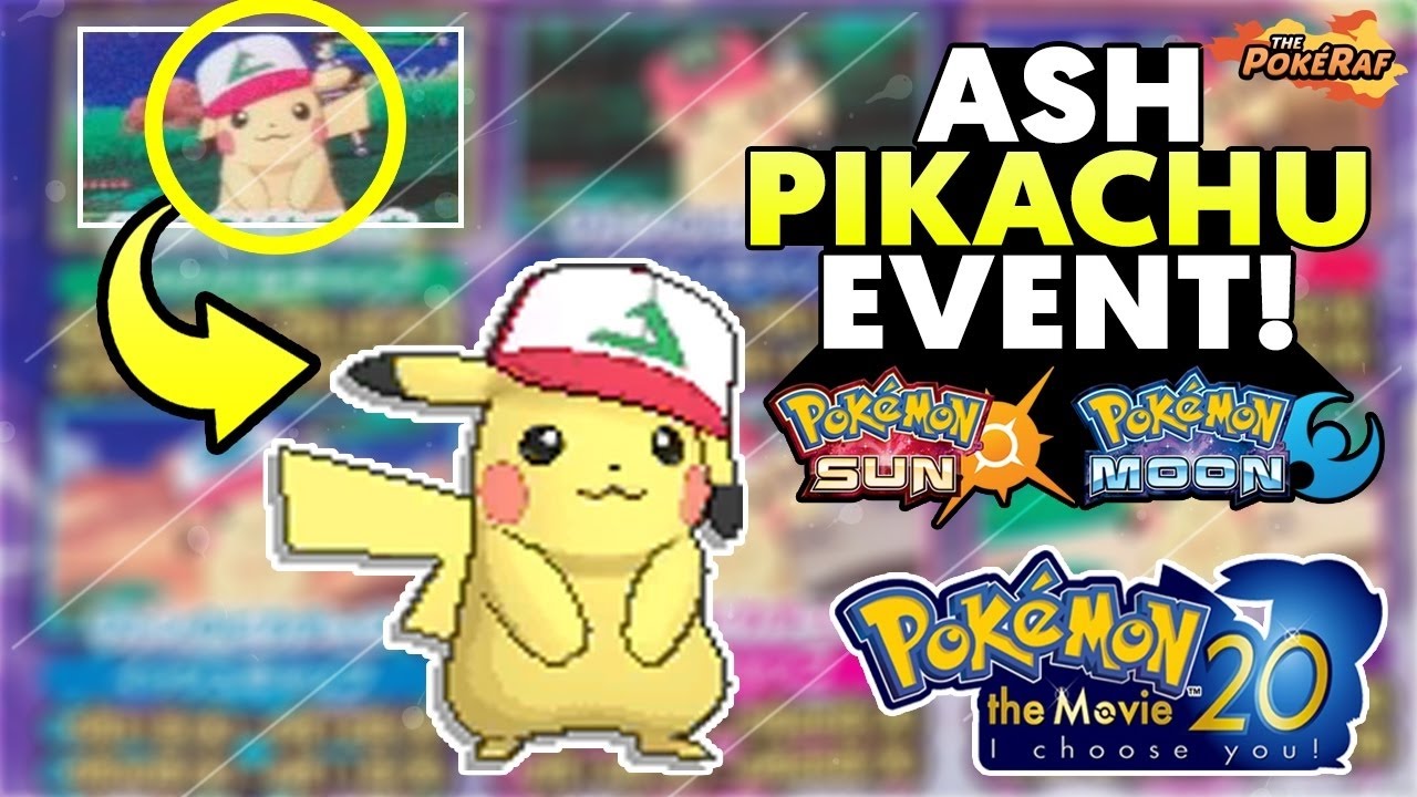 Pok&eacute;mon Sun & Moon - Ash Pikachu con gorra original y Pikashunium Z