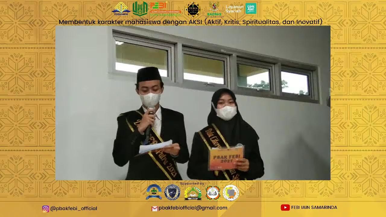 PEMBUKAAN PBAK FEBI UINSI SAMARINDA 2021