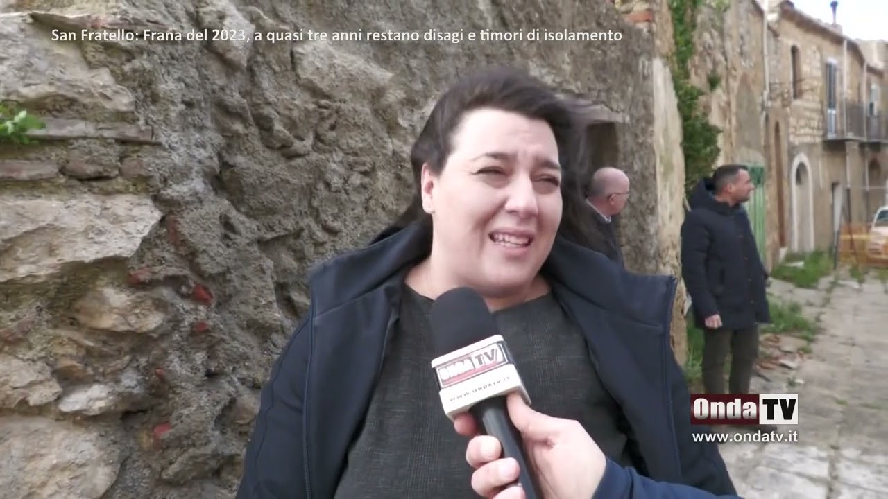 Frana del 2023 a San Fratello, a quasi tre anni restano disagi e timori di isolamento