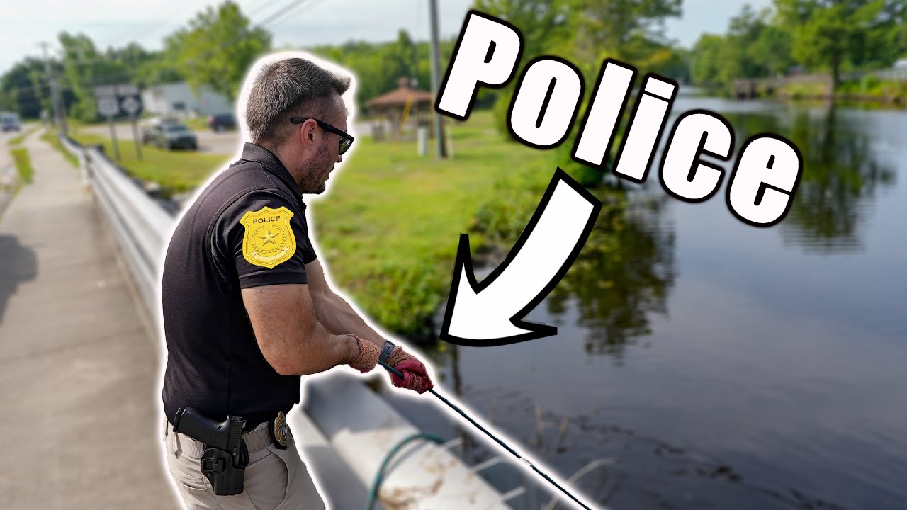 We Went Magnet Fishing With Police And Found Missing Weapons