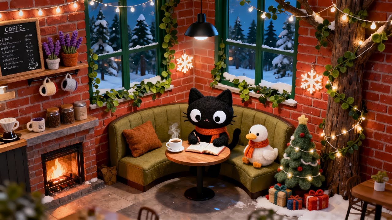 Winter Jazz Lo-fi | Cozy Jazz Beats for Study & Relax ☕
