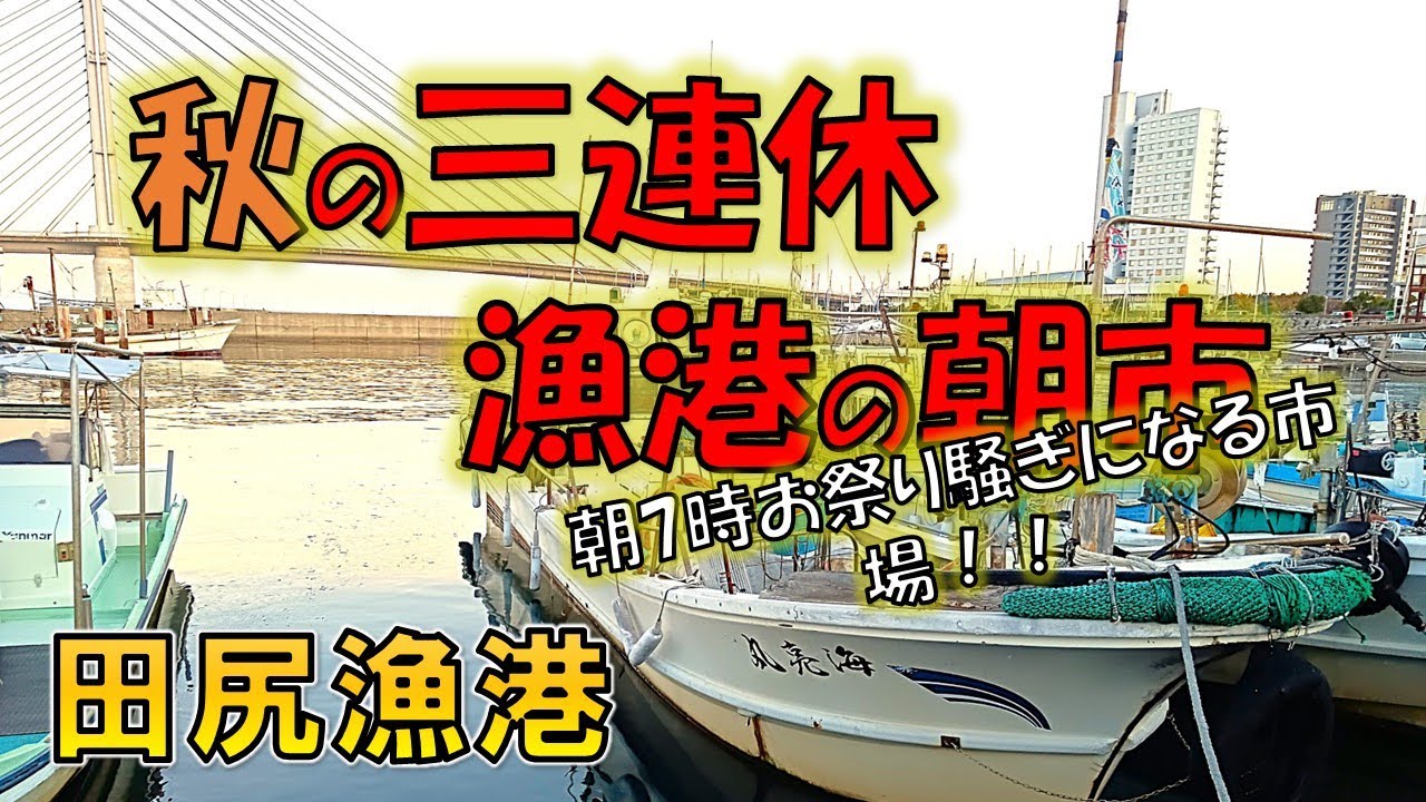 11月23日（日曜日）田尻漁港　200円あればじゅうぶん！鮮魚で作る絶品おつまみ(; ･`д･´)秋の三連休！お買い得な魚がいっぱい！