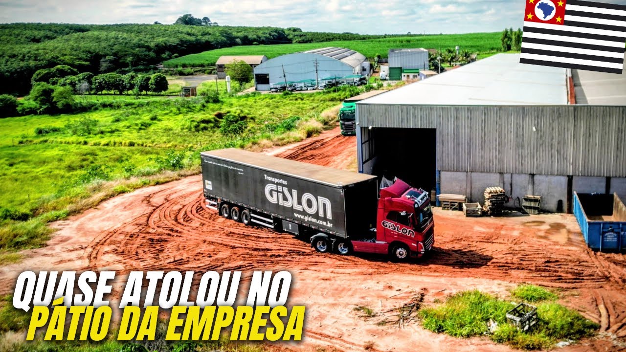 Chegando em Jaci / SP Para Descarregar - EP78 / TP07 #volvofh460 #djimini3pro
