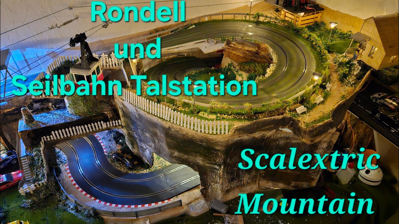 Rondell und Seilbahn Talstation 