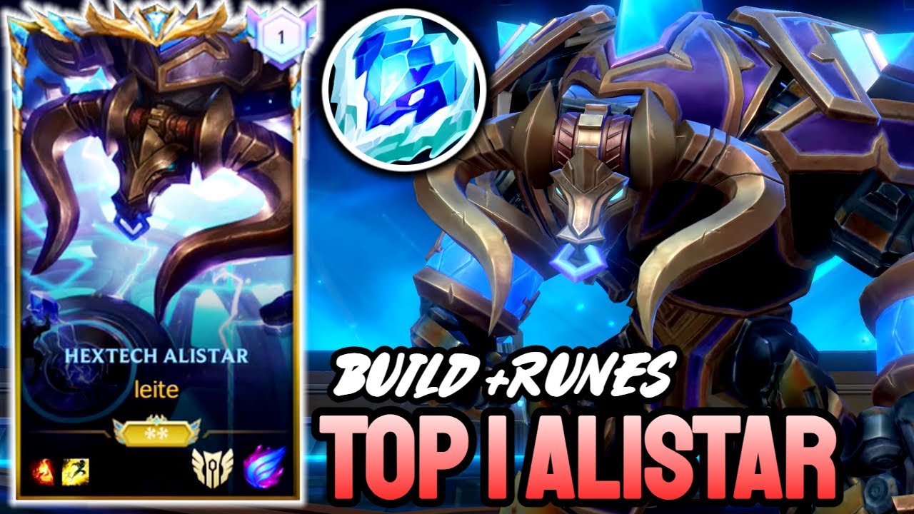WILD RIFT ALISTAR - TOP 1 ALISTAR GAMEPLAY - SOVEREIGN RANKED