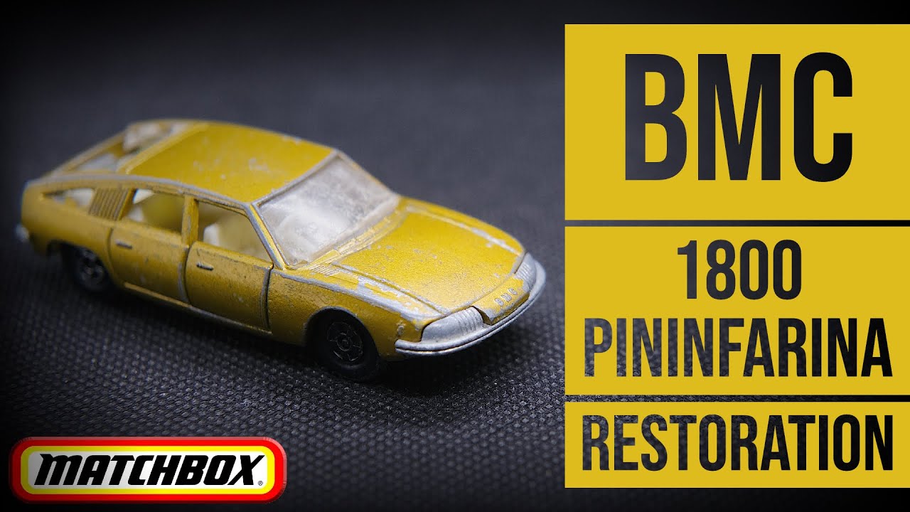 MATCHBOX Superfast BMC 1800 Pininfarina restoration