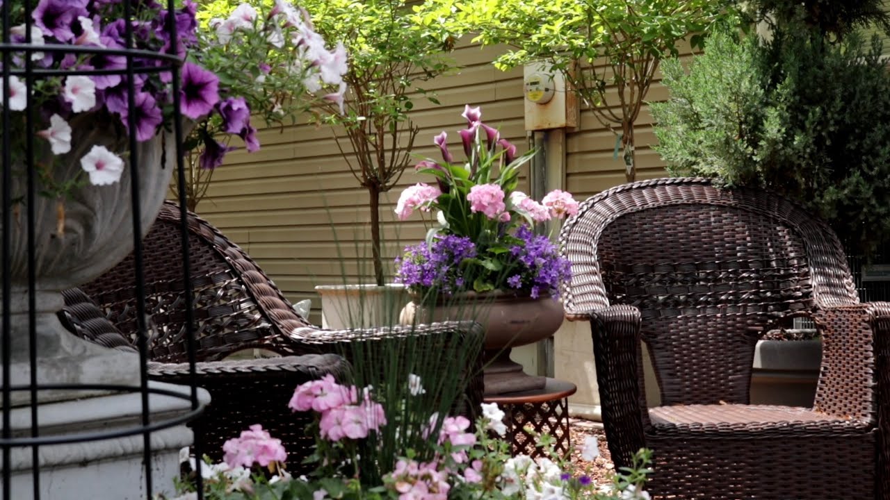 Cottage Garden Recap Progress From Start Finish: Patio Small Space Garden / Garden Queen