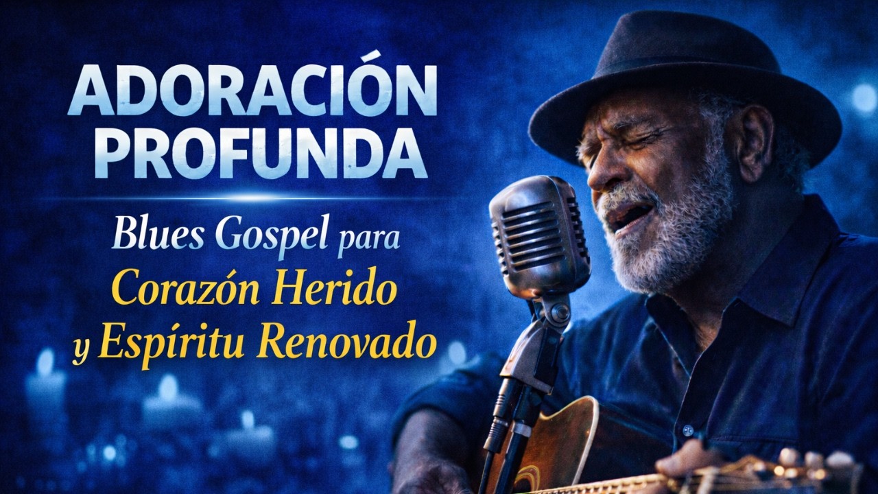 Adoración Profunda | Blues Gospel para Sanar tu Alma y Elevar tu Espíritu