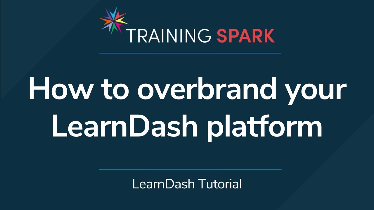 How to overbrand your LearnDash platform