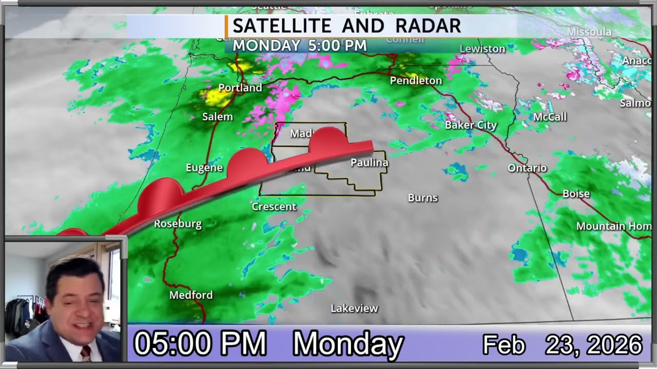 More rain, breezy days and mild temperatures before clearing for Central Oregon.