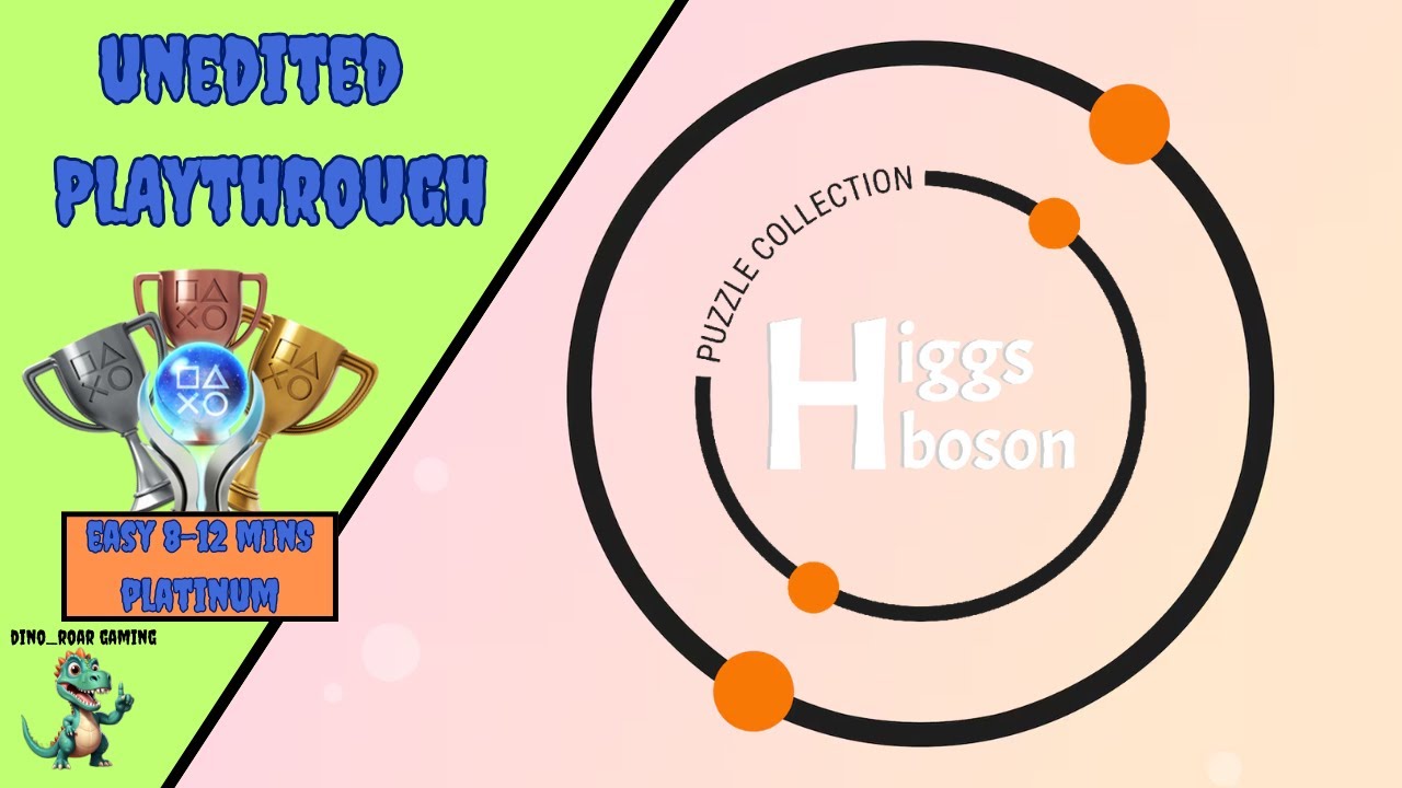 Higgs Boson: Puzzle Collection - Unedited Platinum Trophy Playthrough (PS4/PS5)