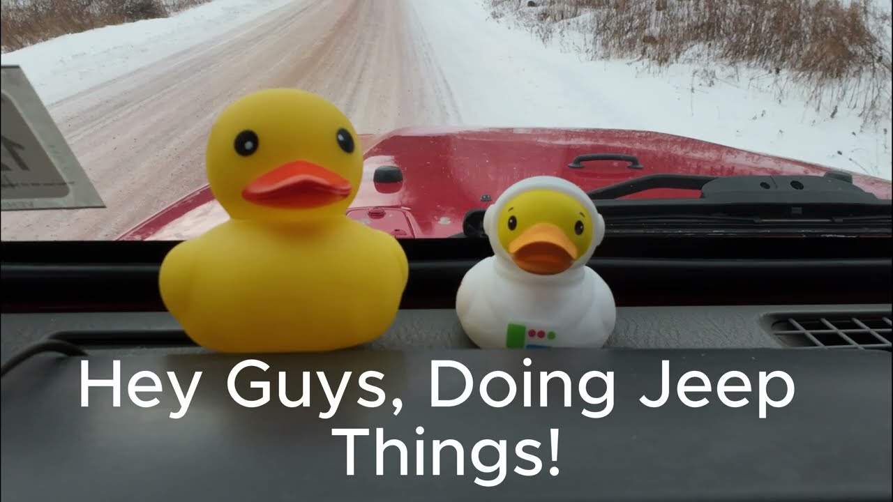 The Adventures Of Astro Duck And Gumby Chapter 3. Doing Jeep Things! #jeepwranglersport #jeeplife