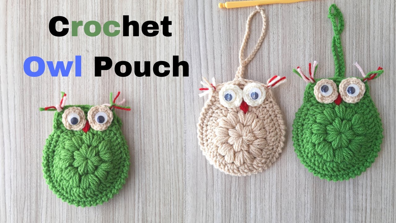 crochet owl purse pattern free | mini owl crochet pattern free #crochet #crocheting  #diy #croche