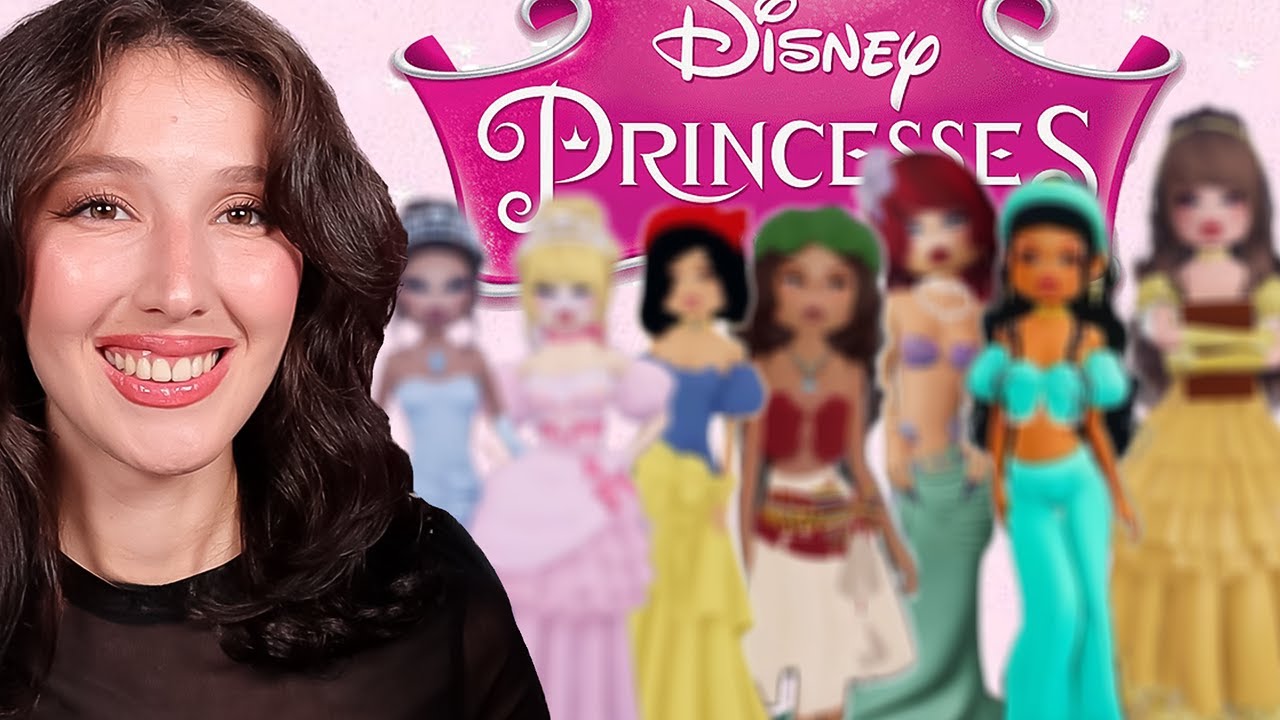 DRESS TO IMPRESS'de BÜTÜN DISNEY PRENSESLERİ