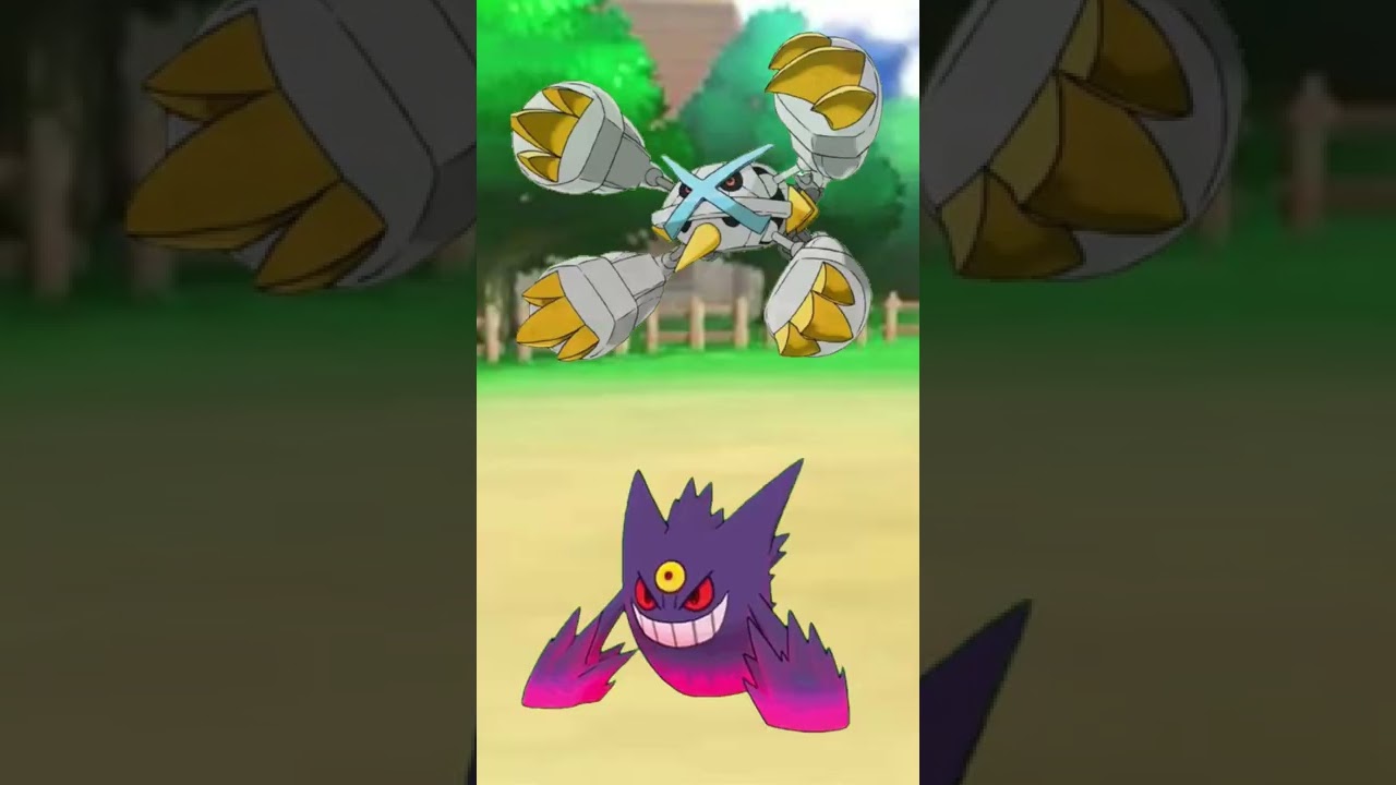 Mega metagross vs mega and gigantamax pokemon #shorts #pokemon #pokemon battle #shortvideo
