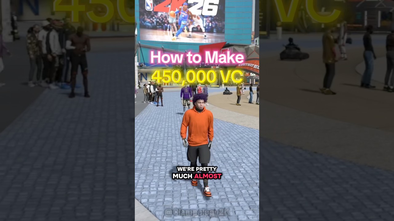 How to make 450,000 VC in NBA 2K26!!👀🔥