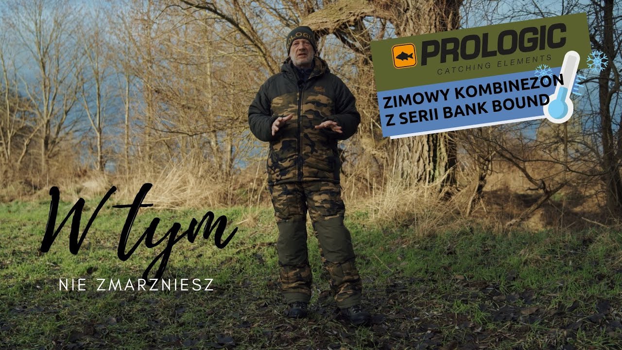 W tym nie zmarzniesz - zimowy kombinezon wędkarski Prologic Bank Bound