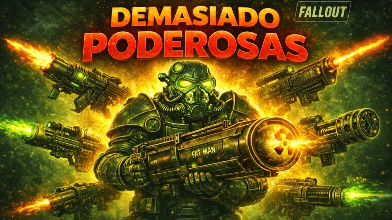 Armas de FALLOUT tan ROTAS que deberían ser ILEGALES