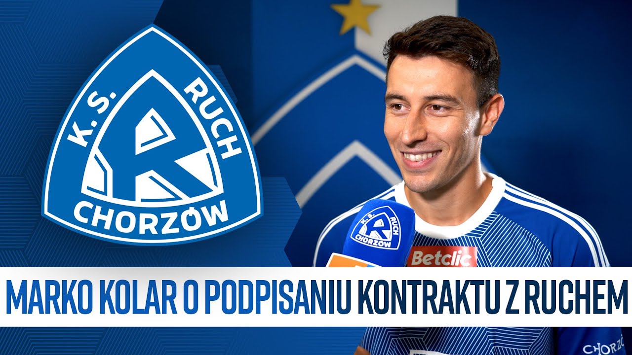 Marko Kolar o podpisaniu kontraktu z Ruchem (22.08.2025)