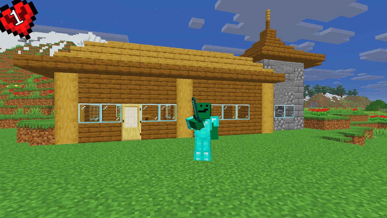 Episode one of Hardcore Minecraft | A decent start!