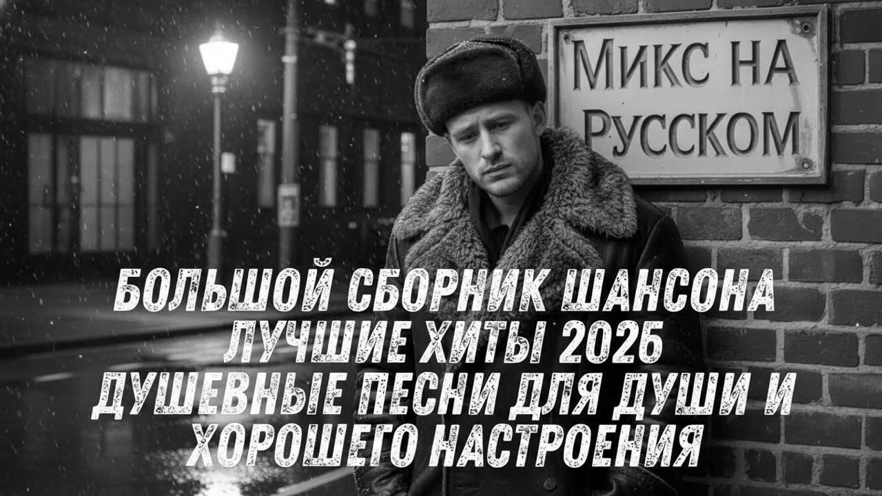 ❄️ Душевный шансон зимнего вечера – песни для грусти и глубоких чувств