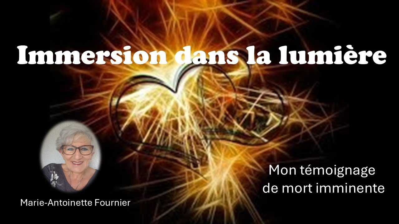 Immersion dans la lumière. Expérience de mort imminente (EMI)