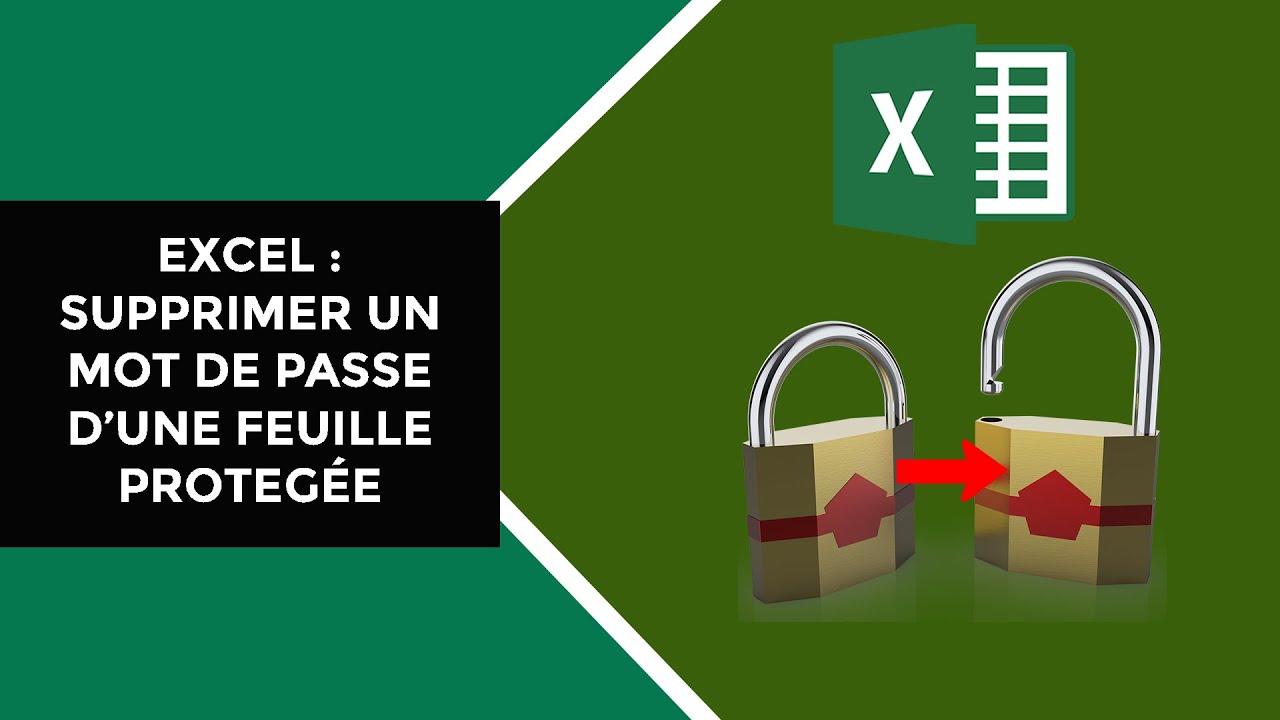 Excel : Supprimer un mot de passe