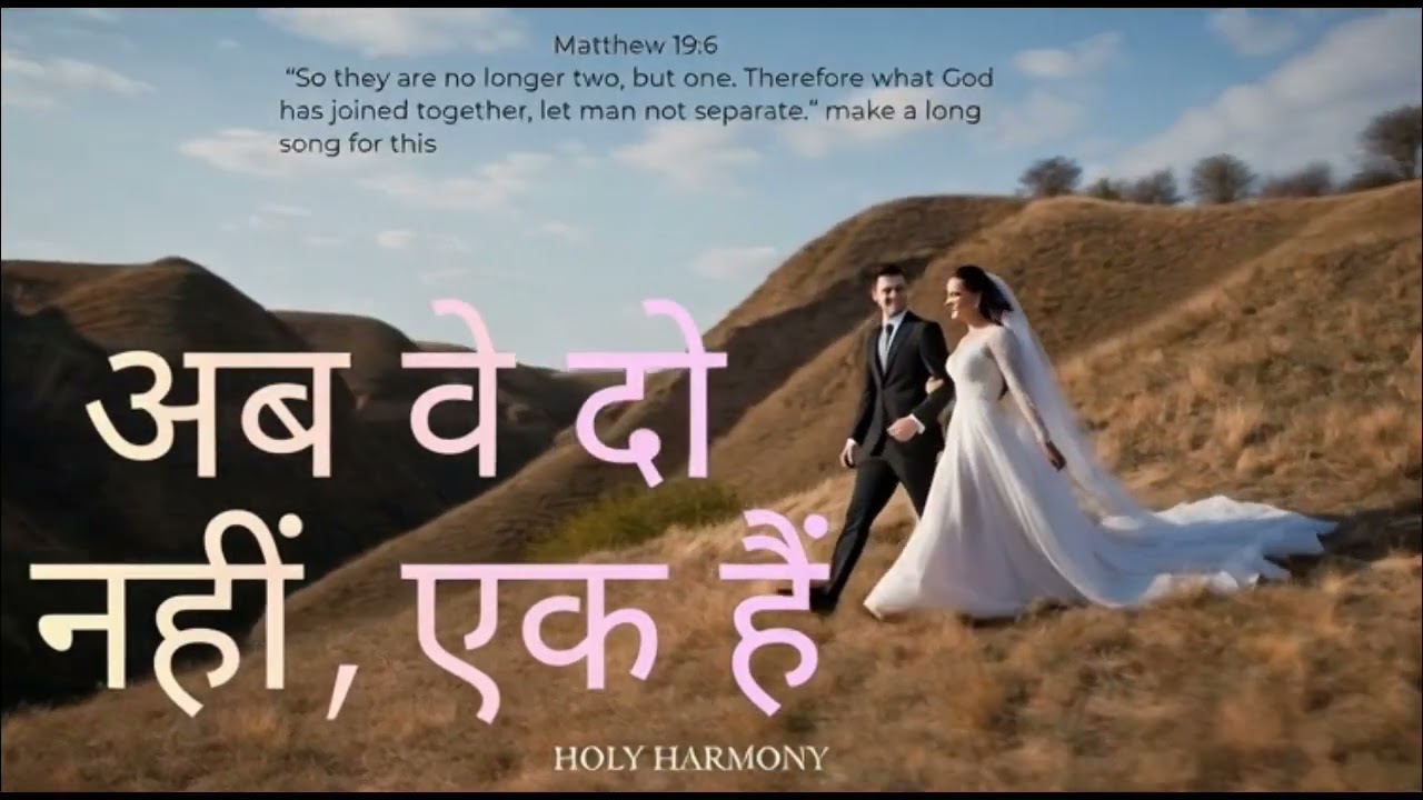 Ab Weh Do Nahi Ek Hain | Hindi Wedding song | Beautiful Christian Song | Holy Harmony | 2026