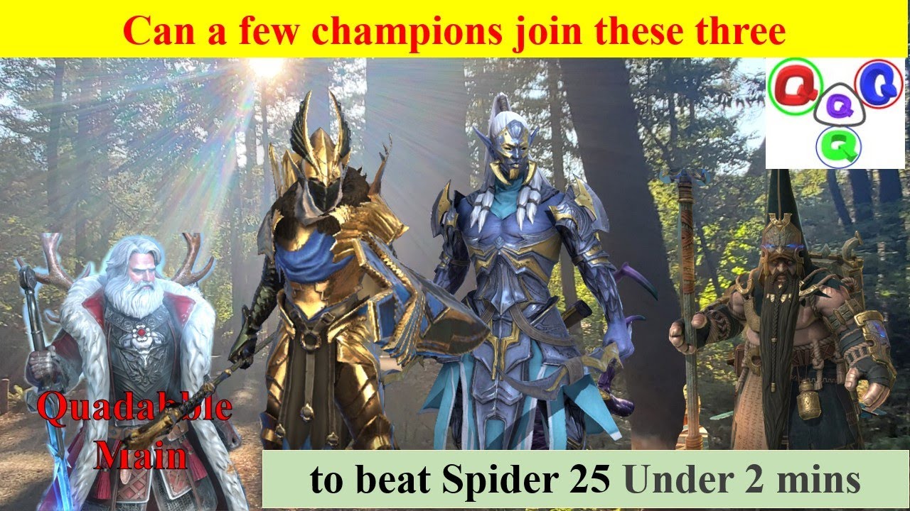 Spider Level 25 under 2 mins | Virgis Vizier Geomancer | Quadabble045