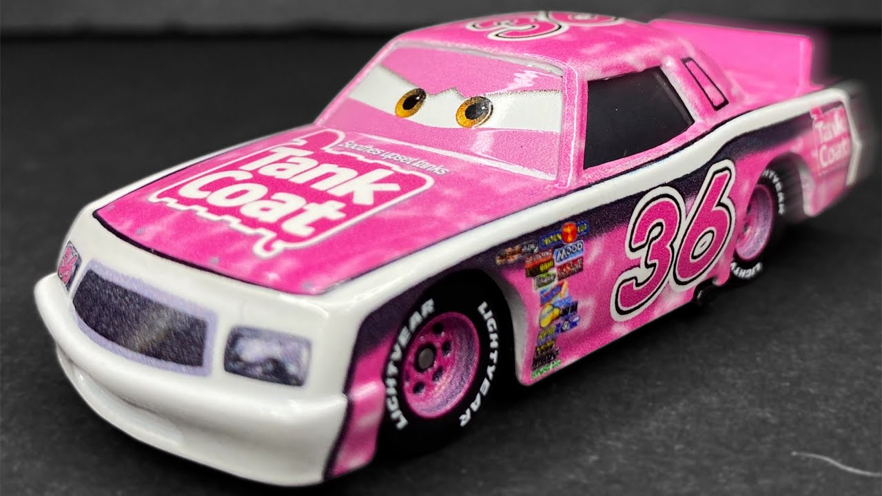 Mattel Eugene Carbureski Tank Coat No.36 Thailand Variant Piston Cup от Disney Pixar Cars Die-Life