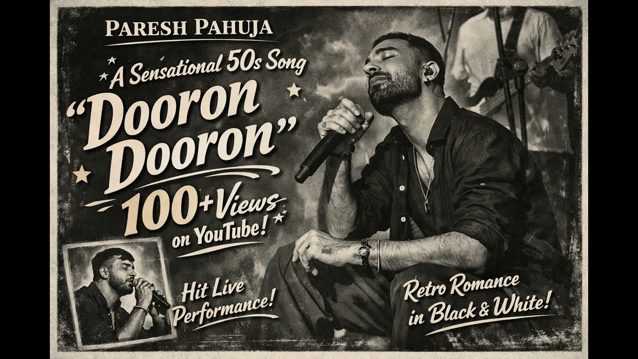 Dooron Dooron – 1950s Bollywood Inspired Retro Song | 100+ Views Special