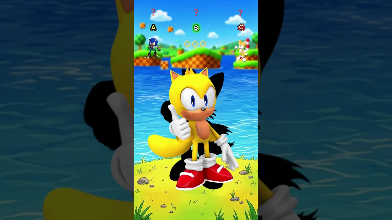 Who is the real Shadow the sonic? ☕#sonic#shorts #sonicthehedgehog #games  #shortvideo#cute #short