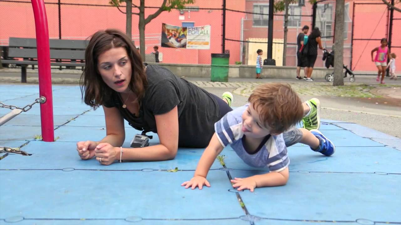 How-To Workout With Your Kids At The Park