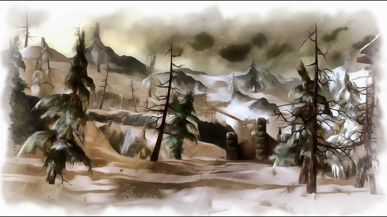Guild Wars 1 Ambience: Borlis Pass (mission) (with music)