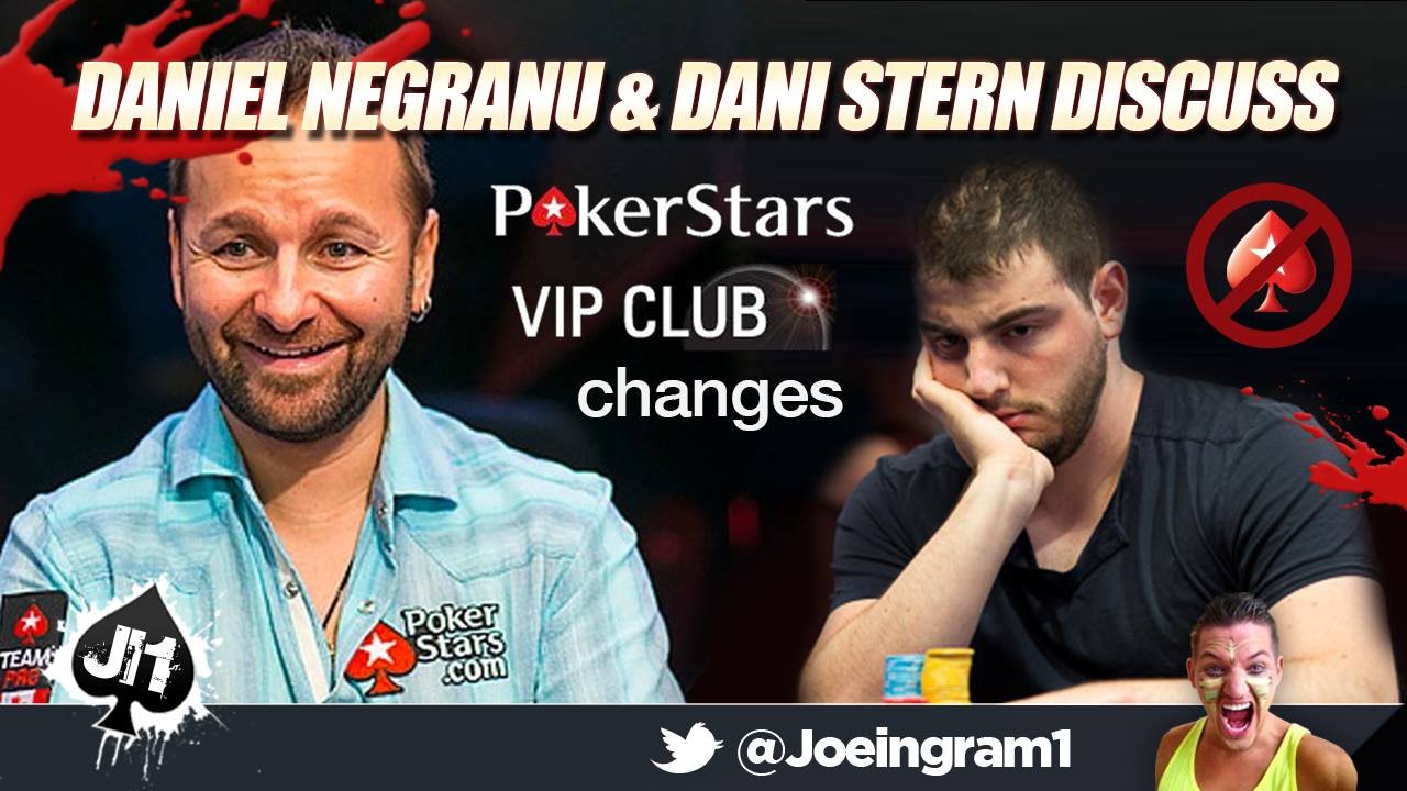 Daniel Negreanu (Dani Stern joins midway) joins me to discuss recent Pokerstars VIP Changes