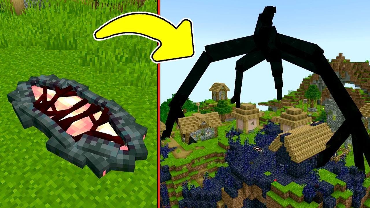 Upside Down Infection Stranger Things Mod Minecraft