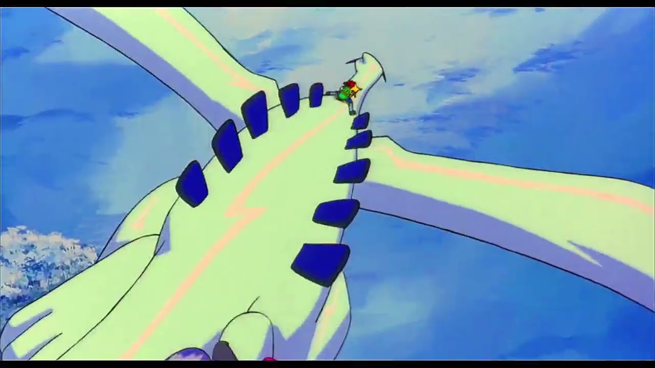Pokemon the Movie 2000 - Ash riding Lugia | 1080p |