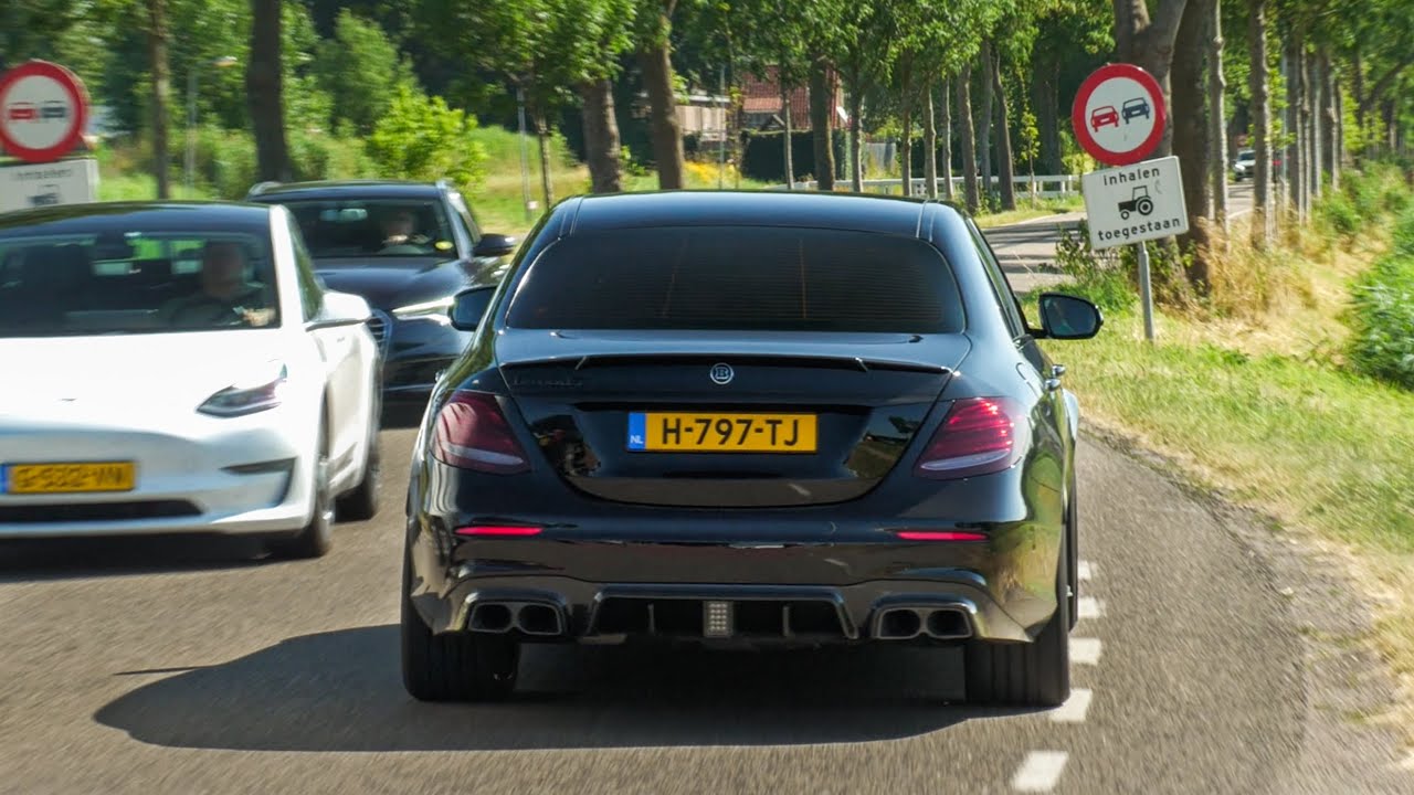 900HP Mercedes BRABUS 800 E63S - LOUD Revs and Accelerations!