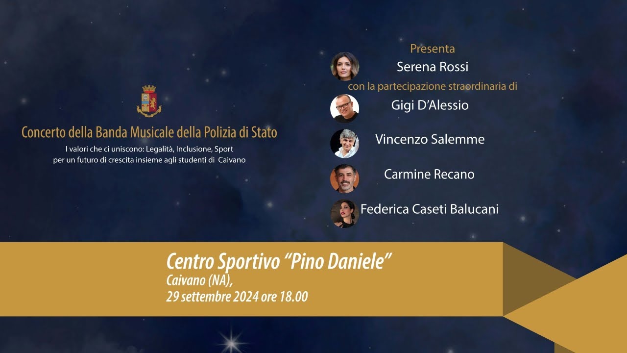 Caivano (Napoli) - evento "I valori che ci uniscono"