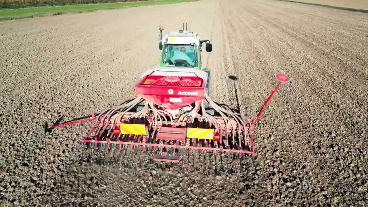 Semina frumento | Fendt 211p e Kverneland Accord