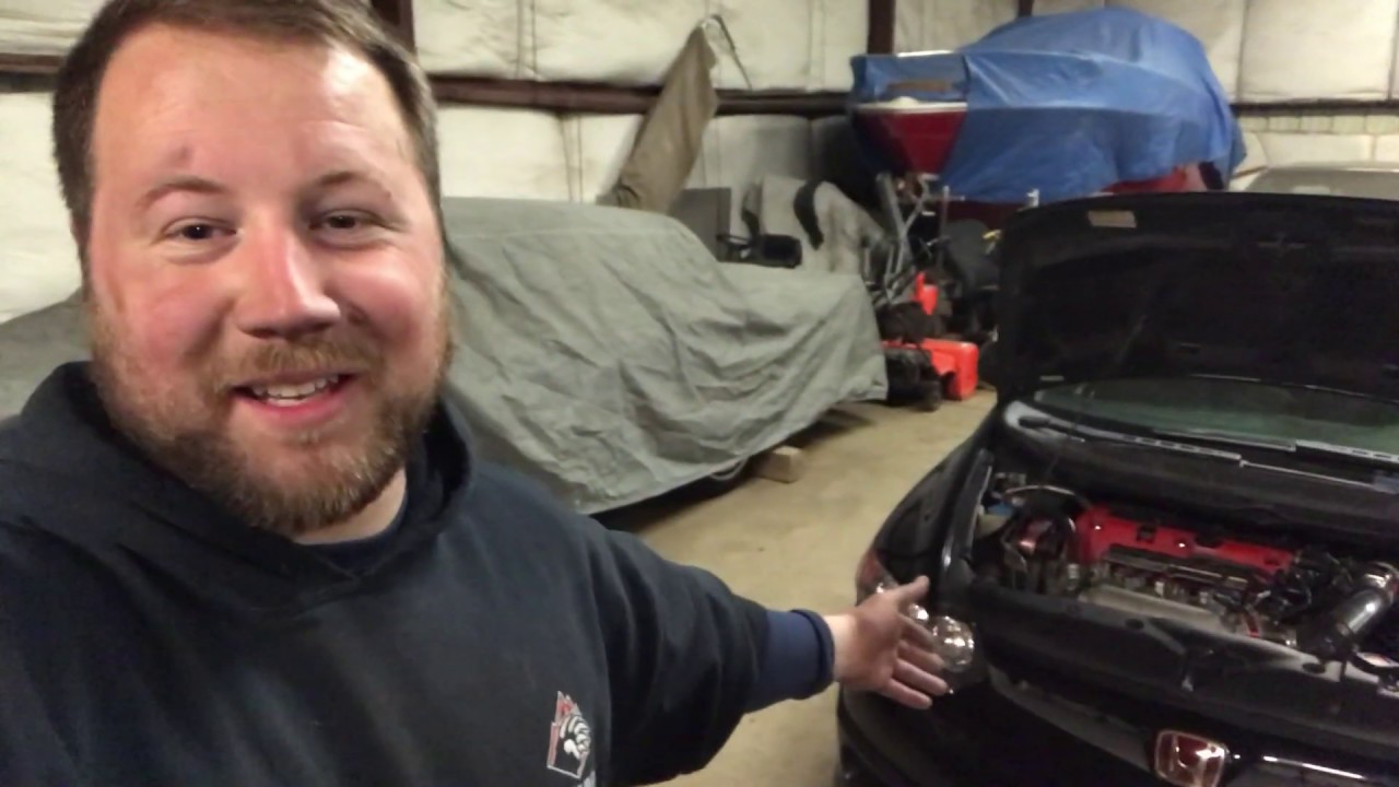 Replacing my High Mileage Civic Si Timing Tensioner!
