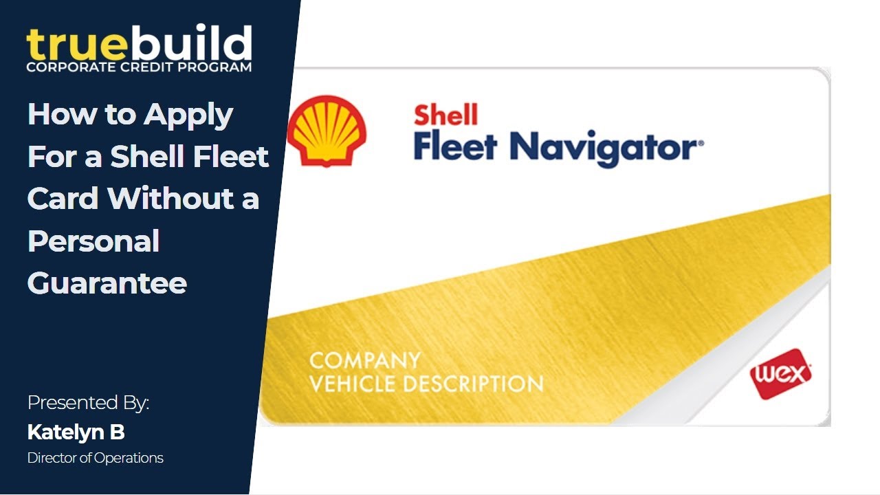 Как подать заявку на получение карты Shell Fleet Card без личного поручительства — программа True...