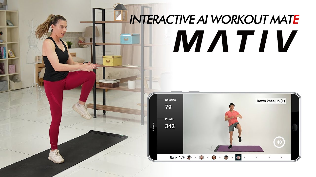 Interactive Workout Mat with Real-Time Movement Analysis[CROWDFUNDING KICKSTARTER INDIEGOGO]