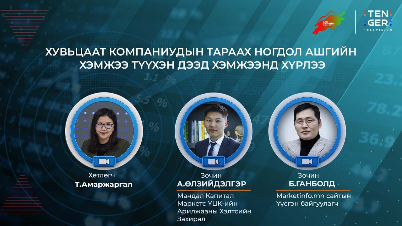 29 ХУВЬЦААТ КОМПАНИ 364 ТЭРБУМ ТӨГРӨГИЙН НОГДОЛ АШИГ ХУВААРИЛАХАА МЭДЭГДЛЭЭ
