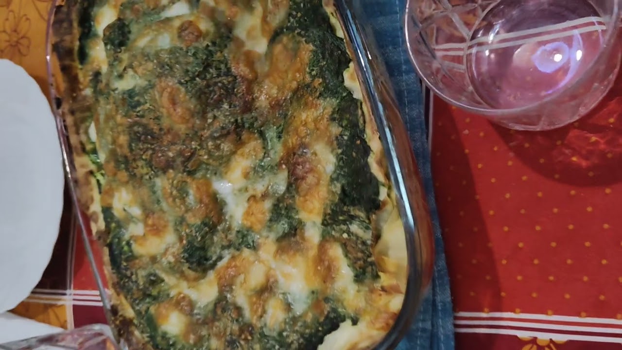 Spinaci e ricotta lasagne #barlenavlogsofficial 