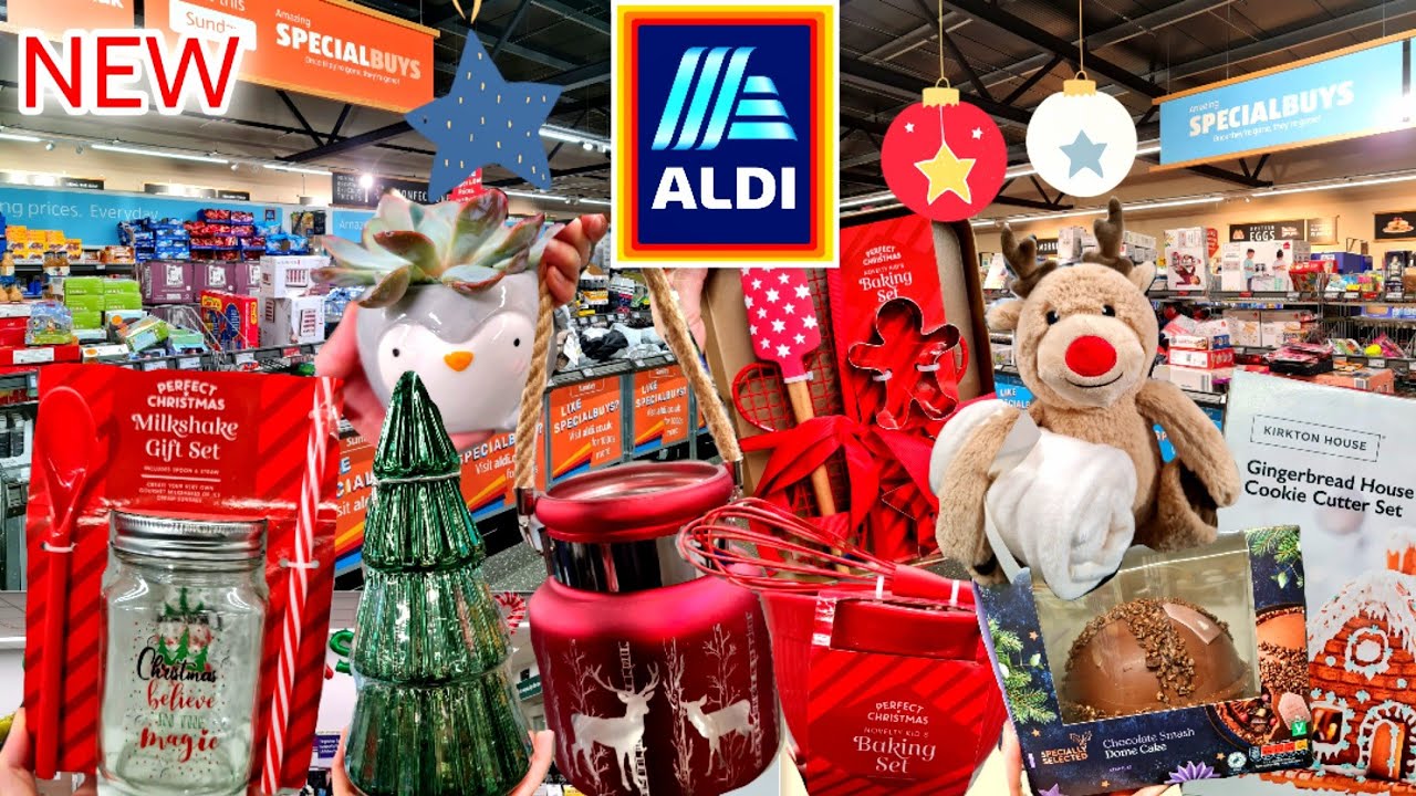 ALDI NEW IN & SALE 🥳 CHRISTMAS & WINTER AISLE ❄️ SPECIAL BUYS ✨️ Shop With Me 🎄