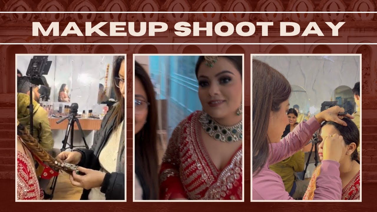 Bridal Makeup Shoot k Din Kya Hua  | Sheen Ne Konsa HairStyle Banaya 